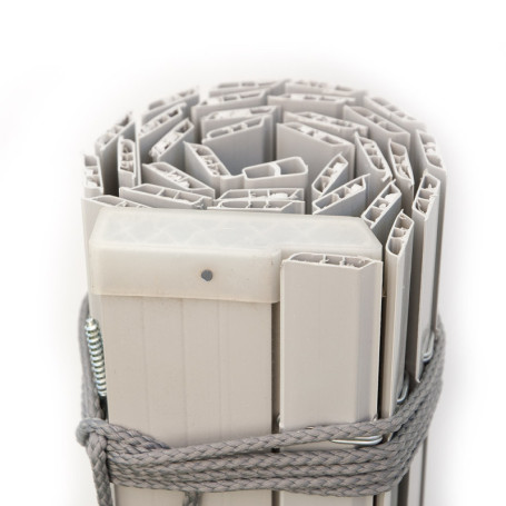 persiana de plastico alicantina gris claro para exteriores