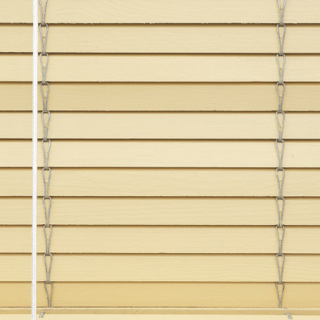 lamas persianas alicantinas de madera enrollables exteriores  color marfil persianasalicantinas.net