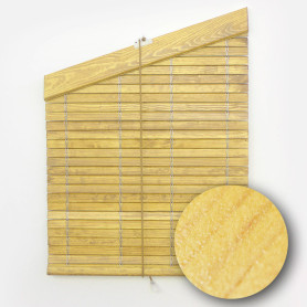 persiana alicantina madera pino barnizada triangular exterior a medida persianasalicantinas.net