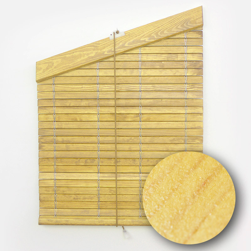 persiana alicantina madera pino barnizada triangular exterior a medida persianasalicantinas.net