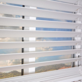 Persiana veneciana madera natural lamas 50 mm  a medida diversos colores 2