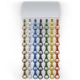 Comprar cortina de cadenas de aluminio económicas a medida 2