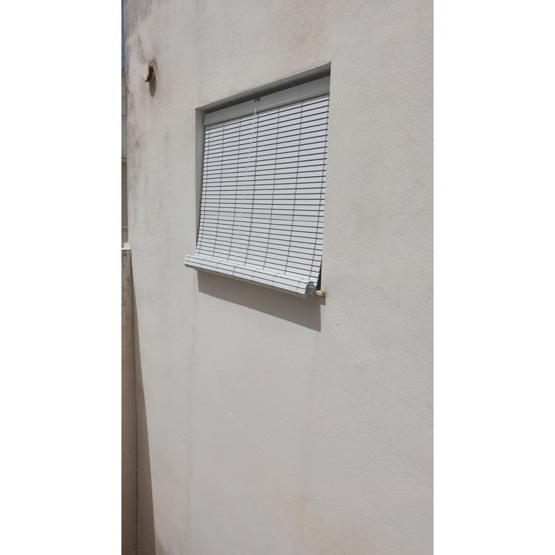 Persiana Alicantina de PVC - Blanca a Medida