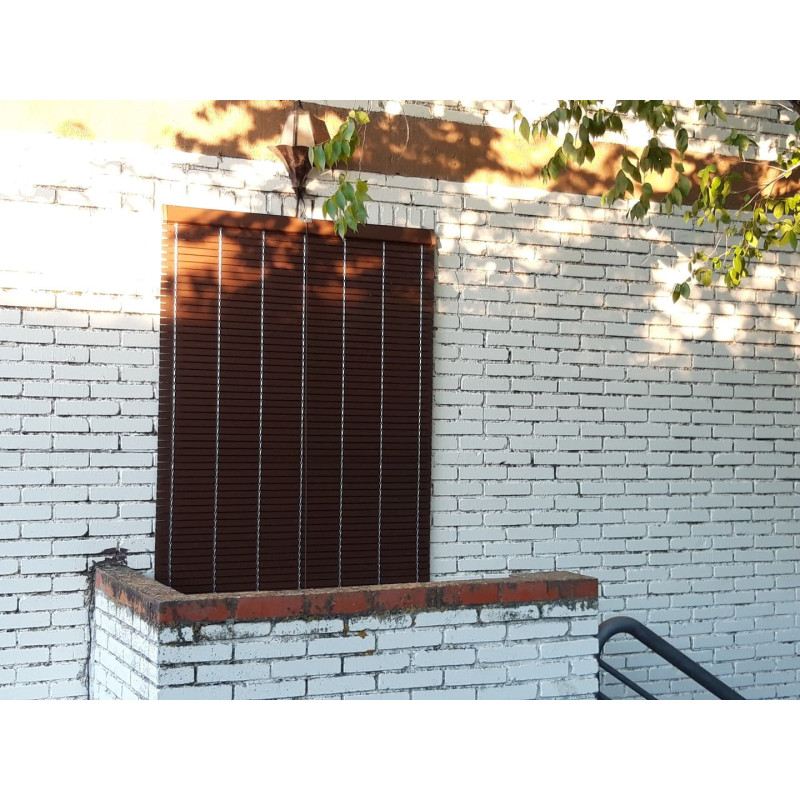 Persiana Alicantina Pvc Nogal