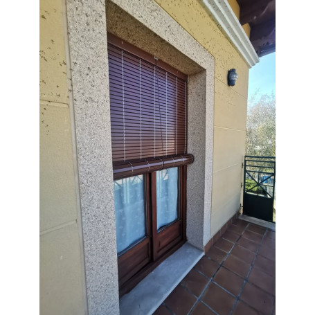 Persiana Alicantina Pvc Nogal