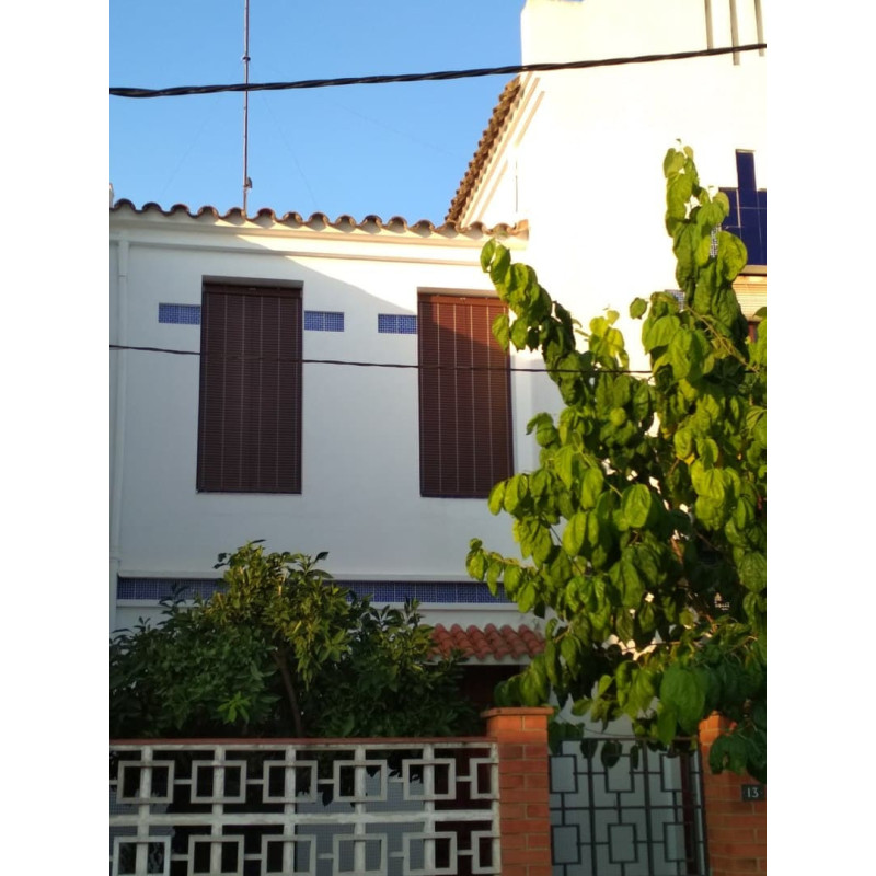 Persiana Alicantina Pvc Nogal