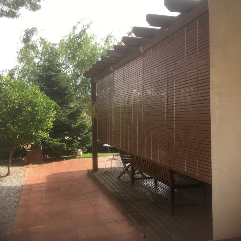 Persiana Alicantina Pvc Nogal
