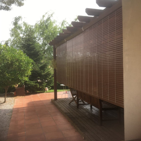 Persiana Alicantina Pvc Nogal