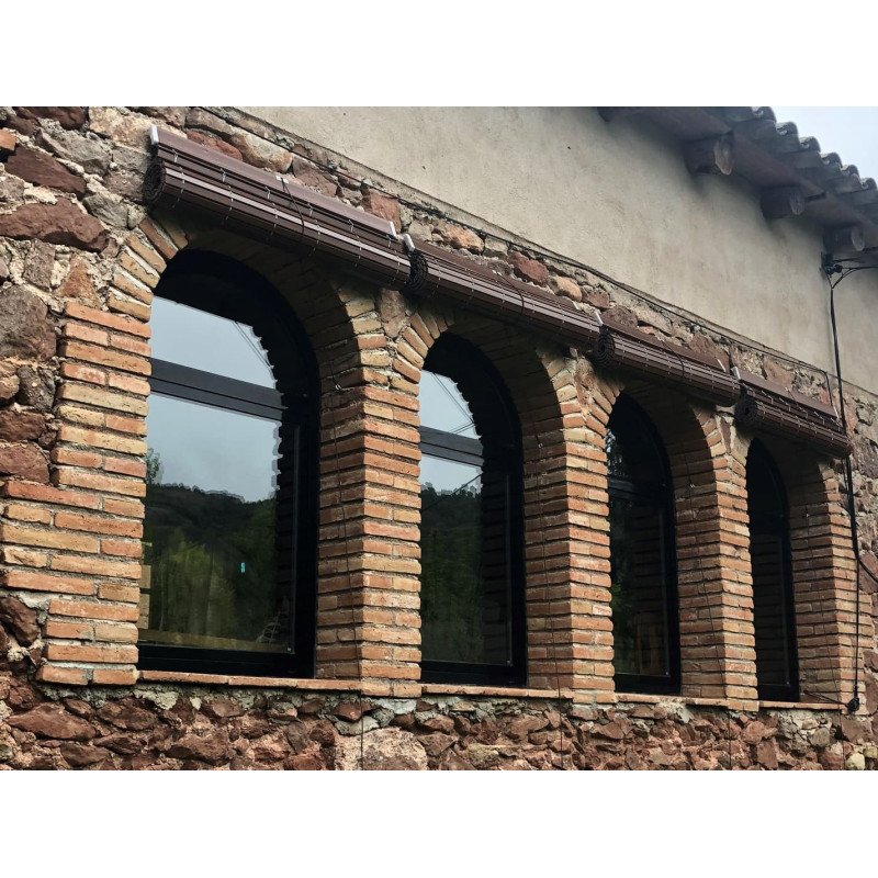 Persiana Alicantina Pvc Nogal