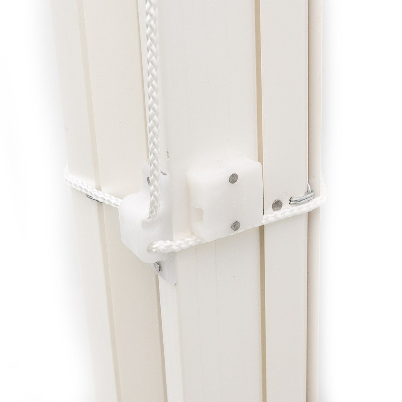 Persiana Alicantina de PVC - Blanca a Medida