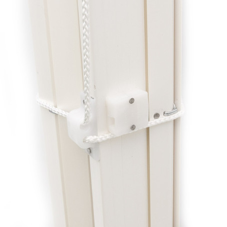 Persiana Alicantina de PVC - Blanca a Medida