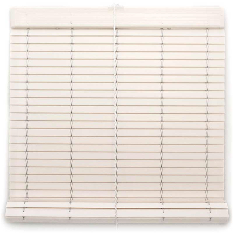 Persiana Alicantina de PVC - Blanca a Medida