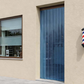 cortina-puerta-cintas-estriadas-transparentes-pn-azul