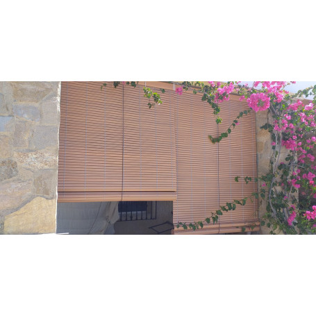 Persiana Alicantina de PVC Madera Imitación