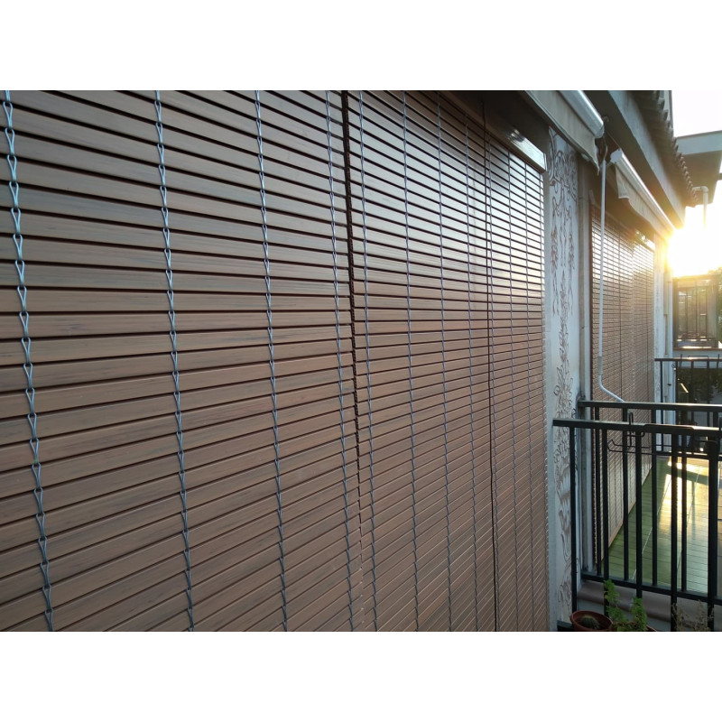Persiana Alicantina de PVC Madera Imitación