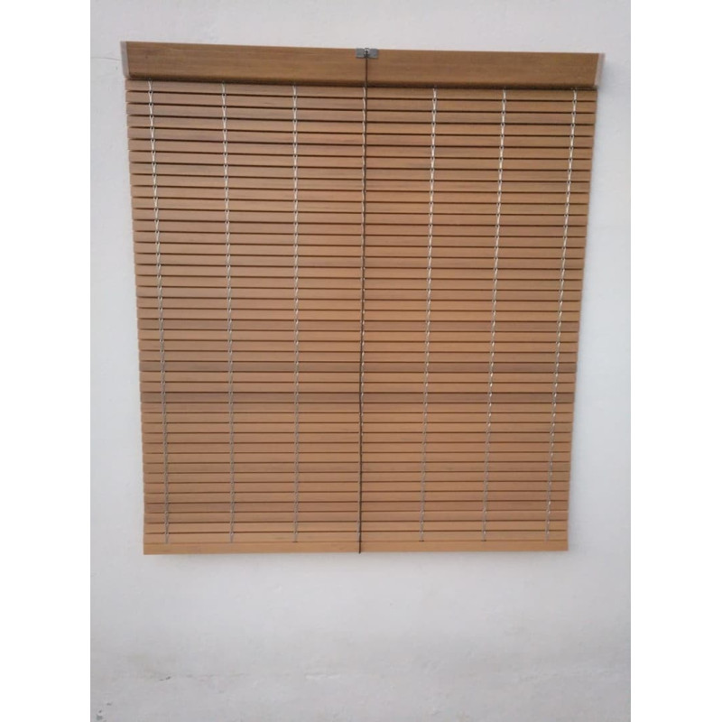 Persiana Alicantina de PVC Madera Imitación
