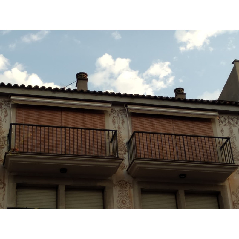 Persiana Alicantina de PVC Madera Imitación