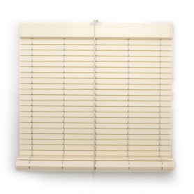 persiana cadenilla alicantina a medida plástico pvc color marfil exterior enrollable persianasalicantinas.net