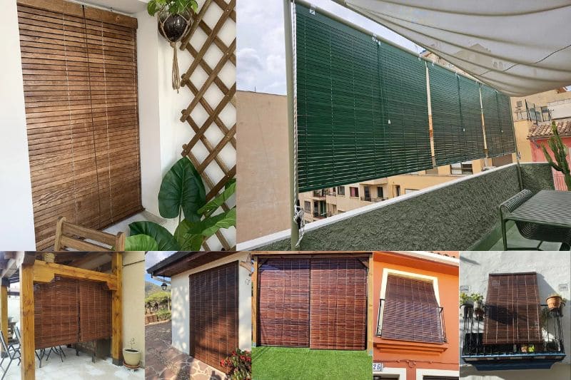 persianas alicantinas de madera enrollables nogal claro persianas alicantinas de madera enrollables nogal claro