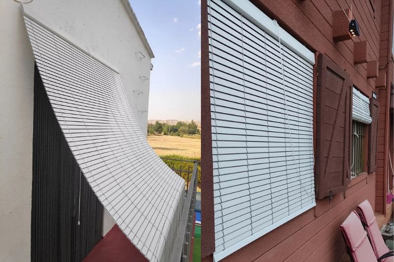 persiana alicantina de pvc blanca persiana alicantina de pvc blanca